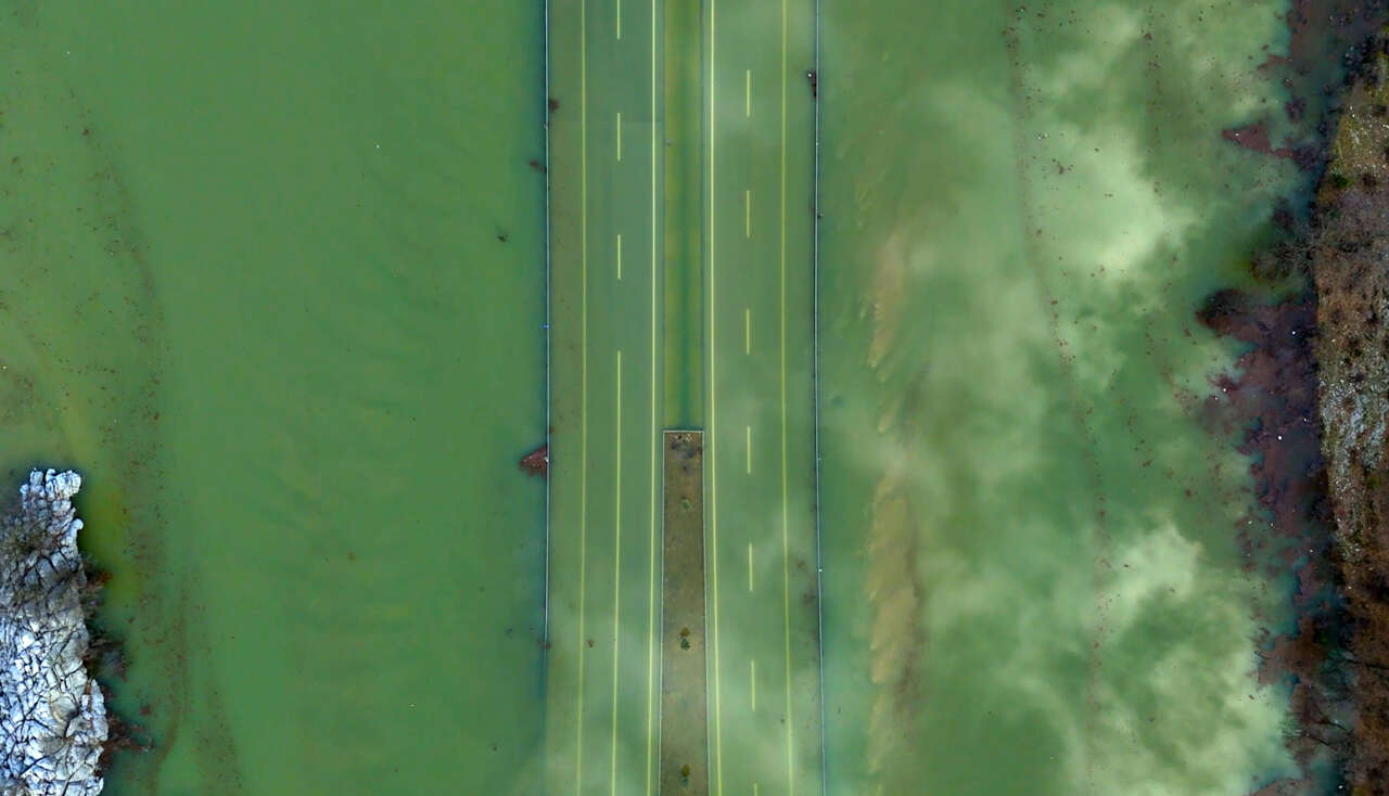 Konya – Antalya yolunda su seviyesi 3 metreye çıktı 10